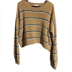 Knit Striped Sweater for Women